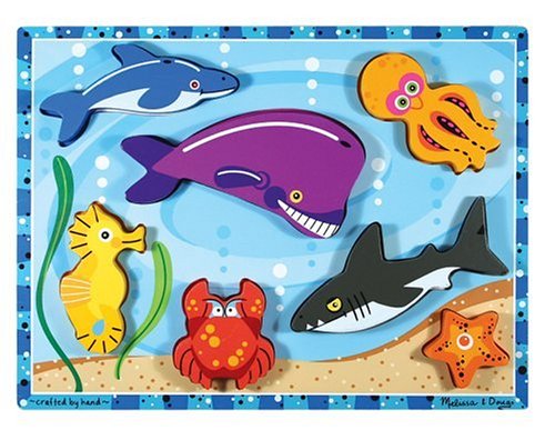 Sea creatures chunky puzzle 1