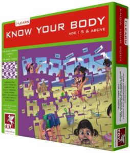 Toy Kraft Know Your Body, Multi Color