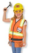 Construction Worker Role Play Costume Set 3