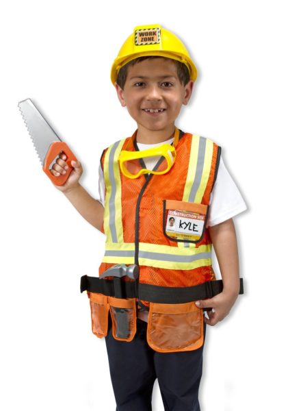 Construction Worker Role Play Costume Set 1