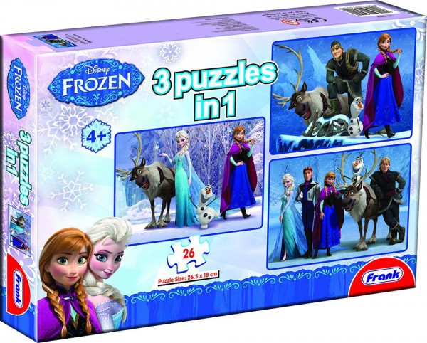 Disney Puzzle 3-in-1 multicolor 1
