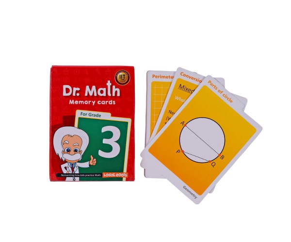 Dr Math (Grade 3) – Memory Flash Cards for Grade 3 Maths 1