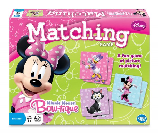 Minnie Mouse Matching Game, Multi Color 1