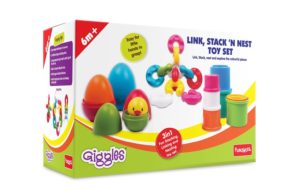 Giggles Link, Stack and Nest Toy Set