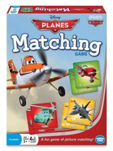 Planes matching memory game