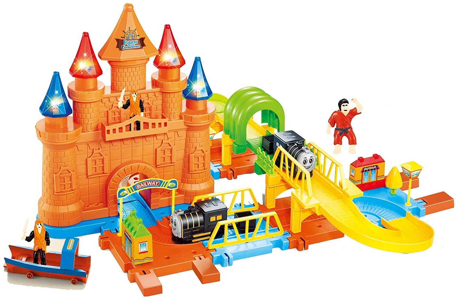 pirate train set