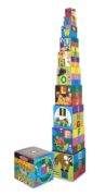 Deluxe 10-Piece Alphabet Nesting & Stacking Blocks 2