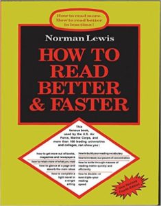 How to Read Better and Faster