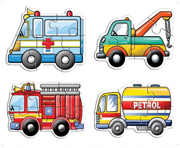 Transportation Puzzles (set of 4) 1