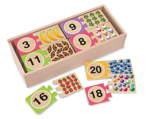 Melissa & Doug 2542 Number Puzzles 1