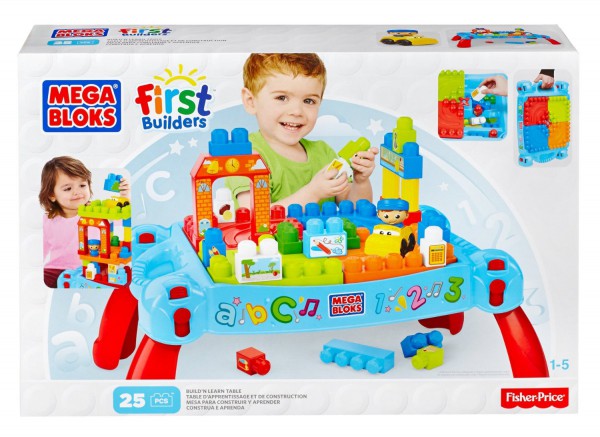 Mega blocks play and go table 1