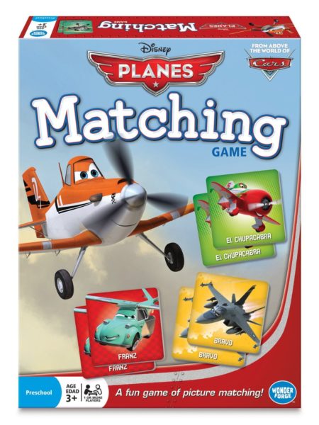 Planes matching memory game 1