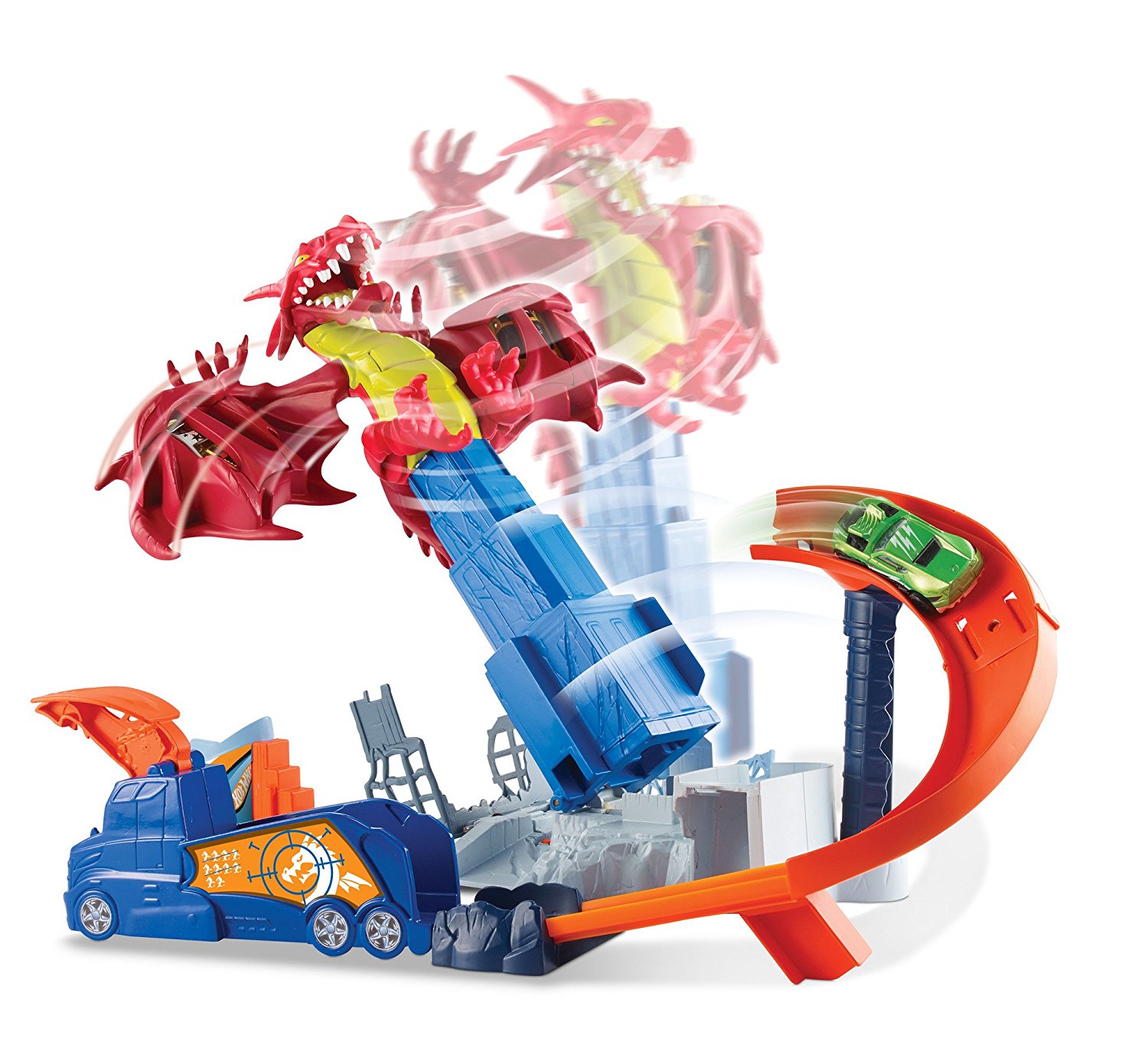 Hot Wheels Dragon Blast Playset, Multi Color – AppuWorld