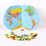 tiara world map with flags