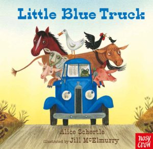 little blue truck