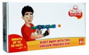 Toiing Blastoi Super Fun Exciting Air Popper Toy Gun with 12 Soft Foam Bullets, Multi Color 2