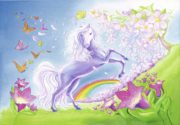 Ravensburger Puzzles Rainbow Horses, Multi Color (2 x 24 Pieces)